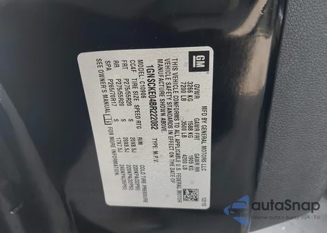 2011 Chevrolet Suburban 1500 Ltz z USA, uszkodzony, nr VIN 1GNSCKE04BR222082